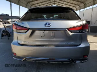 2020 Lexus RX 450h F Sport Performance z VIN 2T2YGMDA9LC044397, wystawiony jako Copart lot #60571545 z przebiegiem 43 856 mil mil oraz Szkoda całkowita • Salvage title. Historia ofert i sprzedaży dostępna na DreamBid. Obrazek 6.
