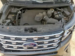 2017 Ford Explorer XLT with VIN 1FM5K7D87HGC22106, listed as a Copart auction lot 58682755 with 122,488 mi miles and Salvage title. Bid and sale history available at DreamBid. Image 12.