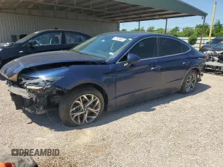 2020 Hyundai Sonata SEL z VIN 5NPEF4JAXLH052763, wystawiony jako Copart lot #50245785 z przebiegiem 76 505 mil mil oraz Tytuł czysty. Historia ofert i sprzedaży dostępna na DreamBid. Obrazek 1.