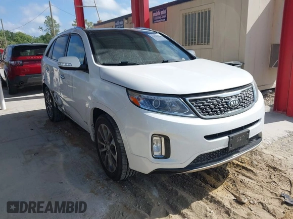 2015 Kia Sorento SX with VIN 5XYKWDA78FG615957, listed as a IAAI auction lot 41931368 with 116,662 mi miles. Bid and sale history available at carsss.com. Image 1.