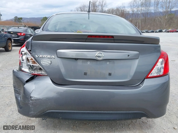 2019 Nissan Versa Sedan SV with VIN 3N1CN7AP6KL807361, listed as a IAAI auction lot 41863908 with 45,550 mi miles. Bid and sale history available at carsss.com. Image 17.