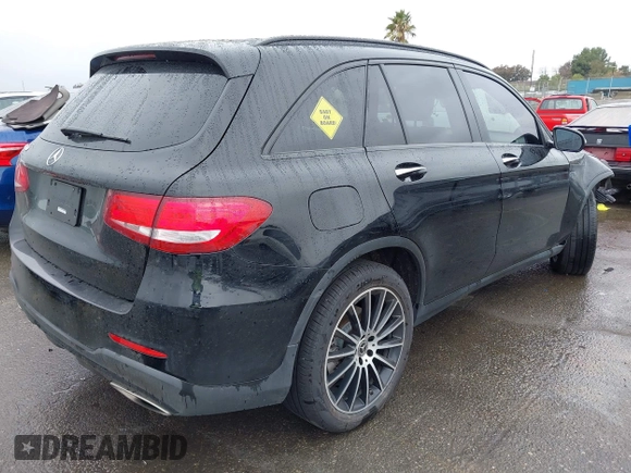 2017 Mercedes-Benz GLC with VIN WDC0G4JB6HV006073, listed as a IAAI auction lot 41512507 with 84,215 mi miles. Bid and sale history available at carsss.com. Image 4.