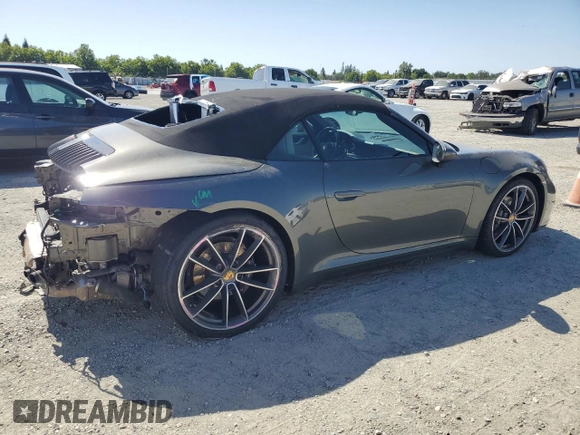 2020 Porsche 911 Carrera z VIN WP0CA2A9XLS251524, wystawiony jako Copart lot #58417375 z przebiegiem 32 009 mil mil oraz Szkoda całkowita • Salvage title. Historia ofert i sprzedaży dostępna na DreamBid. Obrazek 3.