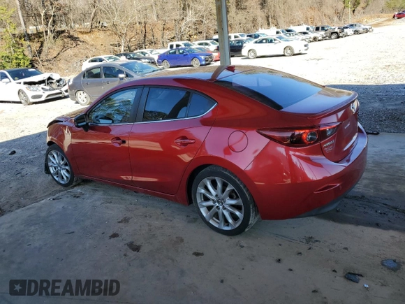 2014 Mazda 3 S Touring with VIN JM1BM1V32E1126920, listed as a Copart auction lot 45505865 with 146,437 mi miles and Salvage Title. Bid and sale history available at DreamBid. Image 2.