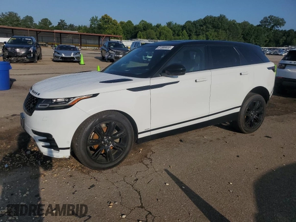 2019 Land Rover Range Rover Velar R-Dynamic SE with VIN SALYL2EX4KA784653, listed as a Copart auction lot 61566655 with 76,433 mi miles and Salvage title. Bid and sale history available at DreamBid. Image 1.