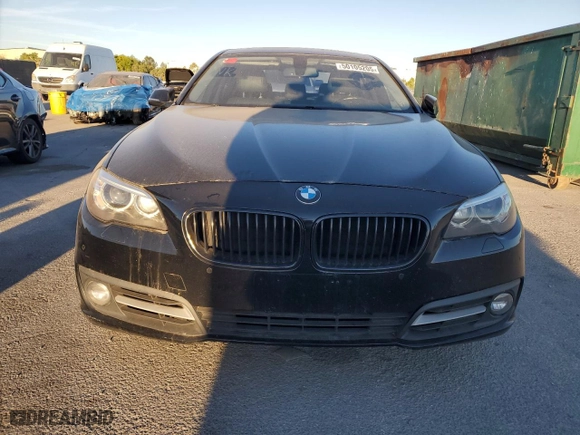 2015 BMW 5 Series 528i with VIN WBA5A5C54FD520496, listed as a Copart auction lot 50105205 with 155,617 mi miles and Clean Title. Bid and sale history available at carsss.com. Image 5.