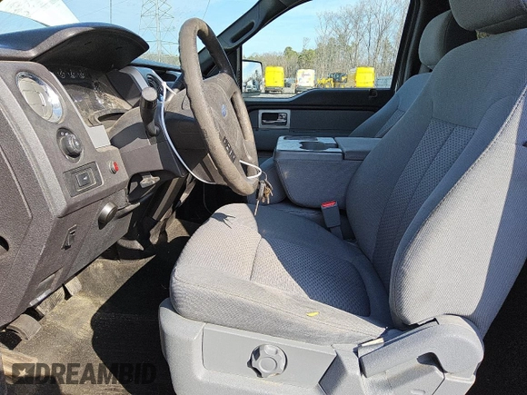 2011 Ford F-150 XL with VIN 1FTEW1CM1BKE10936, listed as a Copart auction lot 50804515 with 222,964 mi miles and Salvage Title. Bid and sale history available at carsss.com. Image 7.