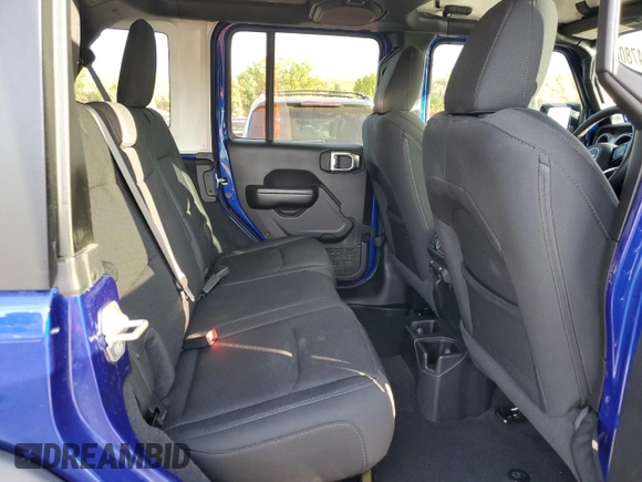 2020 Jeep Wrangler Unlimited Willys with VIN 1C4HJXDG0LW264742, listed as a Copart auction lot 73247804 with 31,745 mi miles and Salvage title. Bid and sale history available at DreamBid. Image 10.