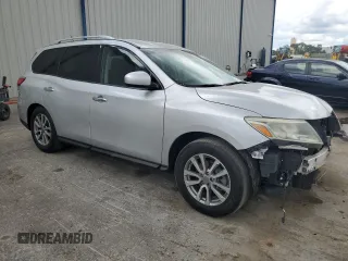 2016 Nissan Pathfinder S with VIN 5N1AR2MN0GC637891, listed as a Copart auction lot 62486415 with 139,182 mi miles and Salvage title. Bid and sale history available at DreamBid. Image 4.