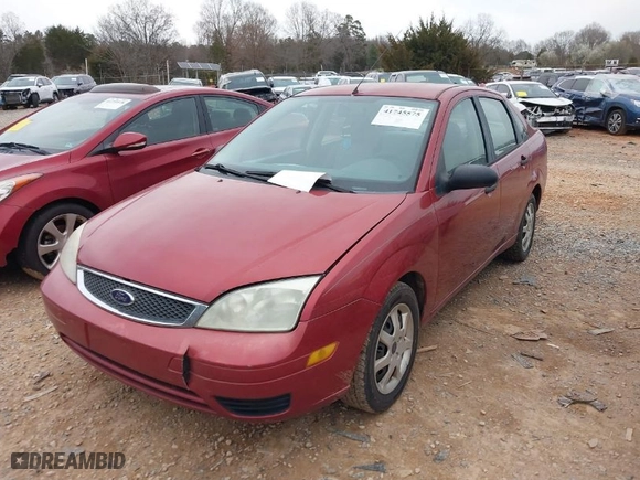 2005 Ford Focus S with VIN 1FAFP34N45W172264, listed as a IAAI auction lot 41745575 with 318,007 mi miles. Bid and sale history available at carsss.com. Image 2.