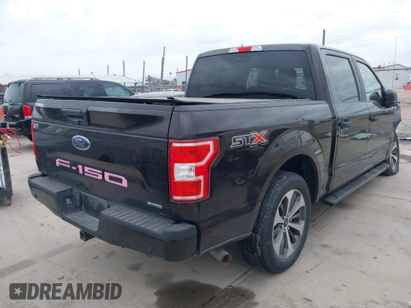 2020 Ford F-150 XL with VIN 1FTEW1CP2LKE93367, listed as a IAAI auction lot 41513220 with 59,330 mi miles. Bid and sale history available at carsss.com. Image 4.