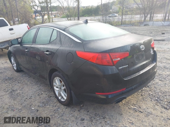 2012 Kia Optima LX with VIN KNAGM4A75C5277916, listed as a IAAI auction lot 41920967 with 274,972 mi miles and . Bid and sale history available at carsss.com. Image 3.