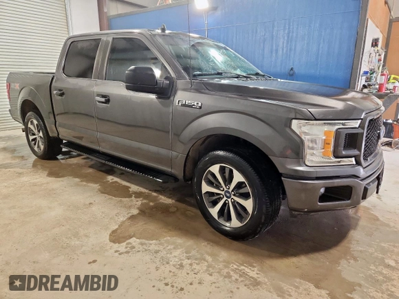 2020 Ford F-150 XL with VIN 1FTEW1CP7LKE86687, listed as a Copart auction lot 62190705 with 95,866 mi miles and Clean title. Bid and sale history available at DreamBid. Image 4.