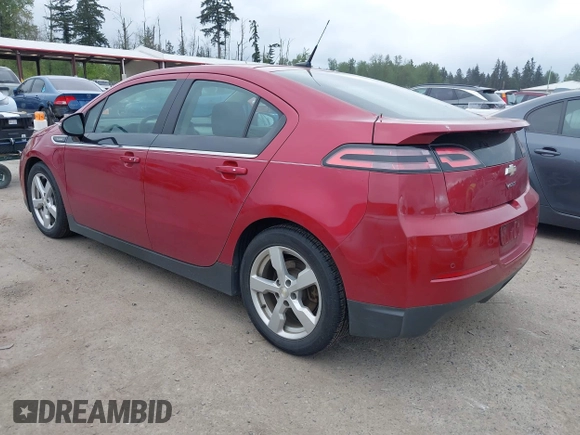 2014 Chevrolet Volt with VIN 1G1RB6E43EU121971, listed as a IAAI auction lot 42109450 with 215,352 mi miles and . Bid and sale history available at carsss.com. Image 3.