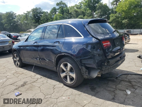 2018 Mercedes-Benz GLC 300 with VIN WDC0G4JBXJV057047, listed as a Copart auction lot 64453315 with 63,320 mi miles and Salvage title. Bid and sale history available at DreamBid. Image 2.
