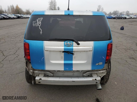 2008 Scion xB with VIN JTLKE50E681024901, listed as a Copart auction lot 48933305 with 144,778 mi miles and Salvage Title. Bid and sale history available at carsss.com. Image 6.