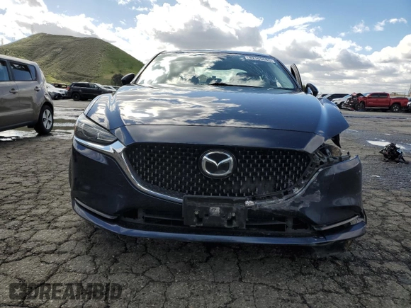 2019 Mazda 6 Grand Touring with VIN JM1GL1TY5K1503310, listed as a Copart auction lot 49169685 with 72,057 mi miles and Salvage Title. Bid and sale history available at carsss.com. Image 5.