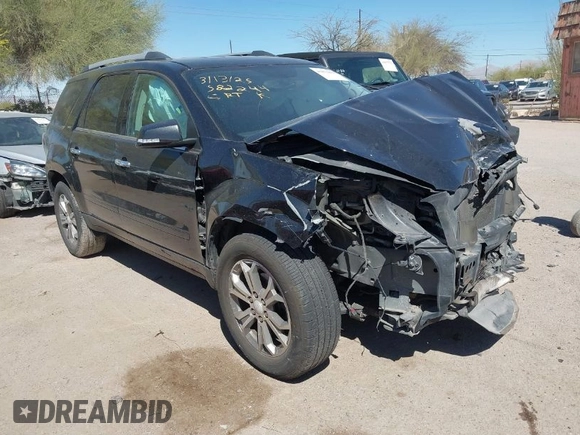2014 GMC Acadia SLT with VIN 1GKKRRKD6EJ182926, listed as a IAAI auction lot 41871859 with 167,941 mi miles. Bid and sale history available at carsss.com. Image 1.