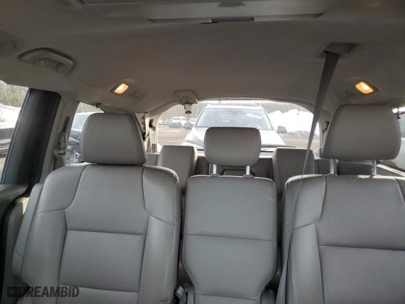 2014 Honda Odyssey Touring with VIN 5FNRL5H94EB503957, listed as a Copart auction lot 48983595 with 227,680 mi miles and Salvage Title. Bid and sale history available at carsss.com. Image 10.