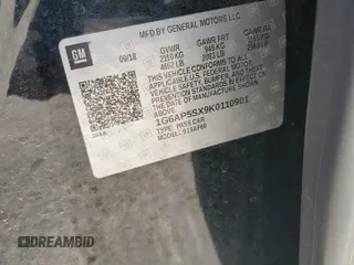 2019 Cadillac CTS RWD z VIN 1G6AP5SX9K0110901, wystawiony jako Copart lot #56545065 z przebiegiem 40 670 mil mil oraz Szkoda całkowita • Salvage title. Historia ofert i sprzedaży dostępna na DreamBid. Obrazek 12.