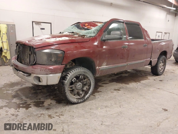 2007 Dodge 2500 Laramie with VIN 3D7KS29C57G731966, listed as a IAAI auction lot 41373936 with 239,931 mi miles and . Bid and sale history available at carsss.com. Image 17.