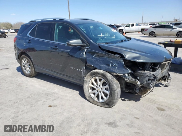 2018 Chevrolet Equinox LT with VIN 2GNAXJEV7J6239989, listed as a Copart auction lot 49865715 with 135,297 mi miles and Salvage Title. Bid and sale history available at carsss.com. Image 4.