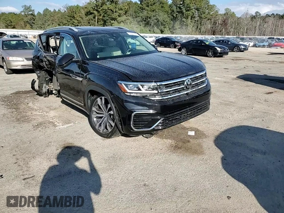 2021 Volkswagen Atlas SEL Premium R-Line z VIN 1V2FR2CA7MC573917, wystawiony jako Copart lot #77831124 z przebiegiem 28 278 mil mil oraz Szkoda całkowita • Salvage title. Historia ofert i sprzedaży dostępna na DreamBid. Obrazek 12.