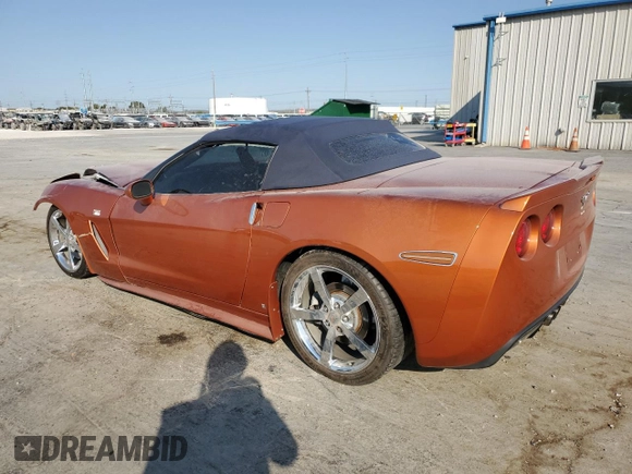 2008 Chevrolet Corvette with VIN 1G1YY36W085133423, listed as a Copart auction lot 76005474 with 86,494 mi miles and Salvage Title. Bid and sale history available at carsss.com. Image 2.