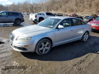 2008 Audi A6 with VIN WAUDH74FX8N161940, listed as a Copart auction lot 46509045 with 238,023 mi miles and Salvage Title. Bid and sale history available at carsss.com. Image 1.