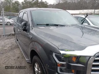 2015 Ford F-150 XL with VIN 1FTEW1CF8FFA37734, listed as a IAAI auction lot 41484518 with 152,984 mi miles. Bid and sale history available at carsss.com. Image 1.