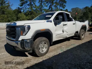 2024 GMC Sierra 2500HD Pro с VIN 1GT59LE74RF429333, выставлен на аукционе Copart как лот 80416524 с пробегом 19 900 миль миль и Списание • Salvage title. История ставок и продаж доступна на DreamBid. Изображение 1.