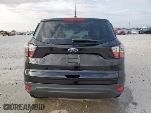 2018 Ford Escape S with VIN 1FMCU0F72JUB42488, listed as a Copart auction lot 63641845 with 80,184 mi miles and Salvage title. Bid and sale history available at DreamBid. Image 6.