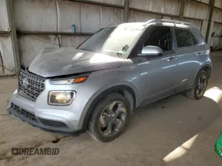 2024 Hyundai Venue SEL with VIN KMHRC8A35RU285446, listed as a Copart auction lot 51010505 with 33,792 mi miles and Salvage Title. Bid and sale history available at DreamBid. Image 1.