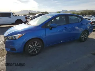 2021 Nissan Versa SV with VIN 3N1CN8EV3ML874601, listed as a Copart auction lot 55311895 with 71,857 mi miles and Salvage title. Bid and sale history available at DreamBid. Image 1.