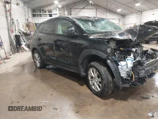 2019 Hyundai Tucson SE with VIN KM8J2CA41KU927792, listed as a IAAI auction lot 41859181 with 1 mi miles. Bid and sale history available at carsss.com. Image 1.