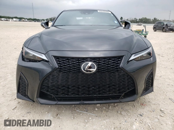 2024 Lexus IS 350 F Sport with VIN JTHGZ1B29R5079076, listed as a Copart auction lot 55539765 with 15,778 mi miles and Salvage title. Bid and sale history available at DreamBid. Image 5.
