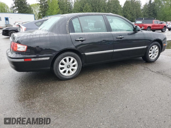 2006 Kia Amanti z VIN KNALD124265088470, wystawiony jako Copart lot #54974125 z przebiegiem 112 913 mil mil oraz Czysty tytuł • Clean title. Historia ofert i sprzedaży dostępna na DreamBid. Obrazek 3.