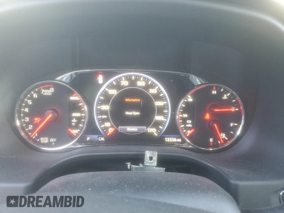 2023 GMC Acadia Denali with VIN 1GKKNXLS6PZ250305, listed as a Copart auction lot 47881895 with 13,336 mi miles and Salvage title. Bid and sale history available at DreamBid. Image 9.