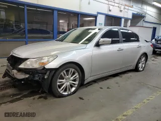 2010 Hyundai Genesis with VIN KMHGC4DF5AU100886, listed as a Copart auction lot 80949054 with 187,780 mi miles and Salvage Title. Bid and sale history available at carsss.com. Image 1.