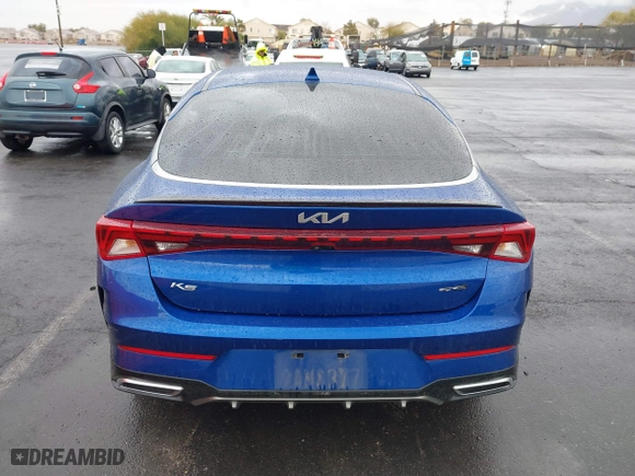 2022 Kia K5 GT-Line with VIN 5XXG64J22NG135975, listed as a IAAI auction lot 41577395 with 88,958 mi miles. Bid and sale history available at carsss.com. Image 16.