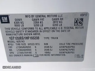 2017 GMC Sierra 2500HD Denali with VIN 1GT12UEG1HF166208, listed as a IAAI auction lot 41806983 with 144,862 mi miles. Bid and sale history available at carsss.com. Image 9.