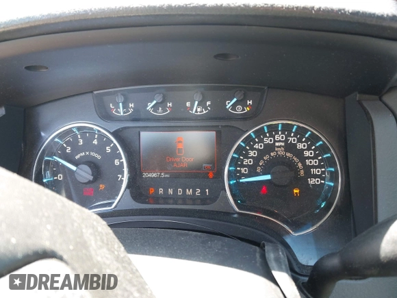 2012 Ford F-150 XL with VIN 1FTFX1EF0CFA66994, listed as a IAAI auction lot 42137712 with 204,967 mi miles and . Bid and sale history available at DreamBid. Image 7.