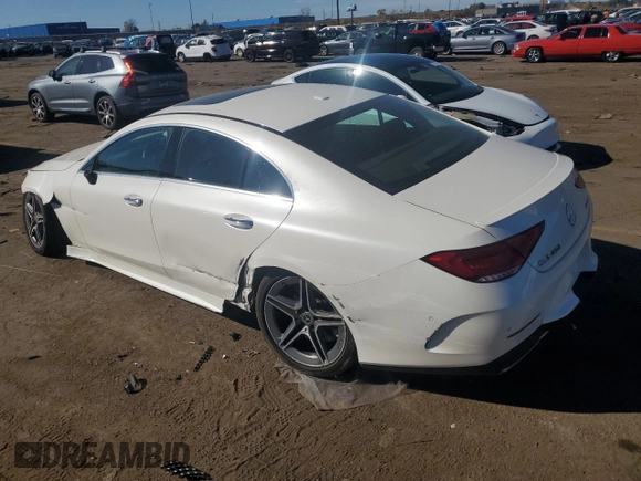 2019 Mercedes-Benz CLS with VIN WDD2J5KB8KA036393, listed as a Copart auction lot 76915454 with 44,073 mi miles and Non Repairable. Bid and sale history available at carsss.com. Image 2.