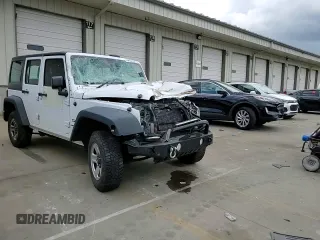 2013 Jeep Wrangler Unlimited Sport RHD with VIN 1C4BJWKG9DL689639, listed as a Copart auction lot 54594975 with 256,837 mi miles and Salvage title. Bid and sale history available at DreamBid. Image 14.