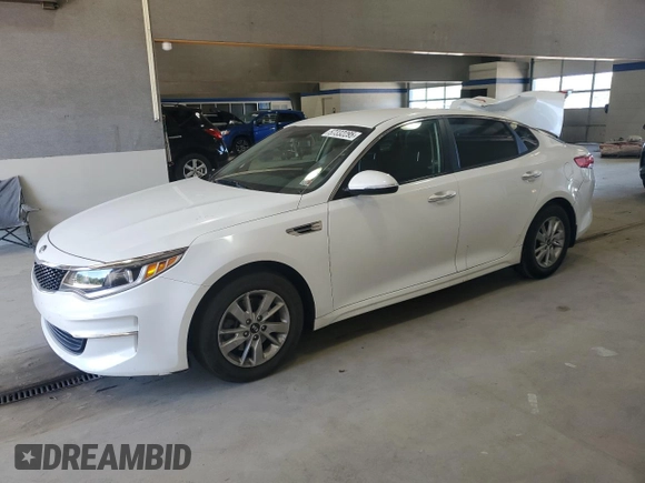 2016 Kia Optima LX z VIN KNAGT4L34G5073515, wystawiony jako Copart lot #57332295 z przebiegiem 171 308 mil mil oraz Szkoda całkowita • Salvage title. Historia ofert i sprzedaży dostępna na DreamBid. Obrazek 1.