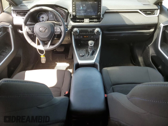 2022 Toyota RAV4 Hybrid SE with VIN 4T3T6RFV1NU068605, listed as a Copart auction lot 53846785 with 51,627 mi miles and Salvage title. Bid and sale history available at DreamBid. Image 8.