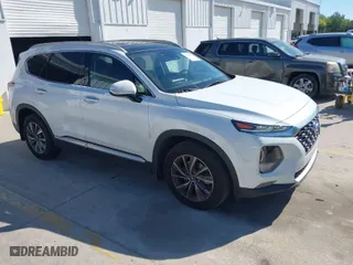 2020 Hyundai Santa Fe SEL with VIN 5NMS33AD4LH296065, listed as a IAAI auction lot 41878392 with 98,215 mi miles. Bid and sale history available at carsss.com. Image 1.