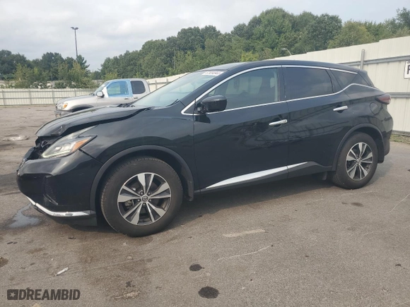 2022 Nissan Murano S with VIN 5N1AZ2AS5NC128936, listed as a Copart auction lot 67934944 with 32,612 mi miles and Salvage Title. Bid and sale history available at carsss.com. Image 1.