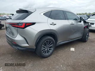 2025 Lexus NX 350 Luxury with VIN 2T2HGCEZ0SC068455, listed as a IAAI auction lot 41909661 with 11,533 mi miles and . Bid and sale history available at DreamBid. Image 4.