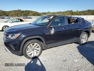 2021 Volkswagen Atlas SE with VIN 1V2KE2CA0MC219599, listed as a Copart auction lot 74253324 with Not provided miles and Salvage title. Bid and sale history available at DreamBid. Image 1.